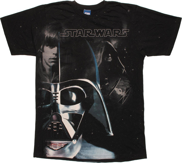 Star Wars Vader Luke Sidious T-Shirt