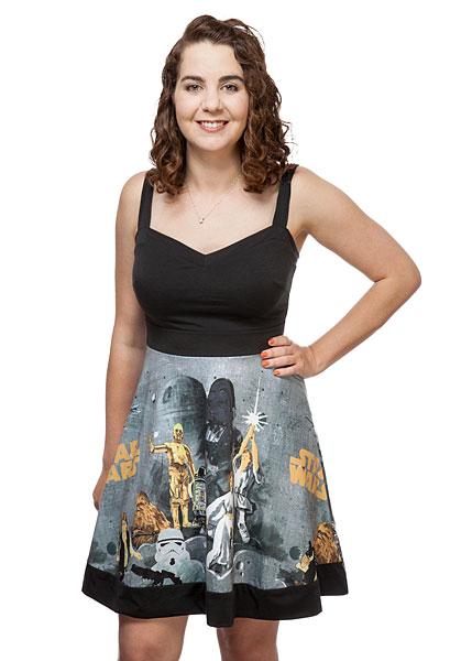 Star Wars Vintage Pattern Dress