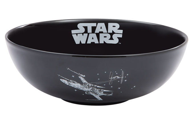 Star Wars X-Wing & Imperial Ship Serving Bowl