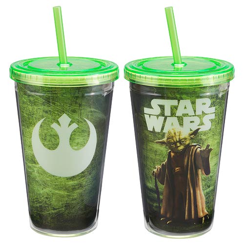 Star Wars Yoda 18 oz. Acrylic Travel Cup