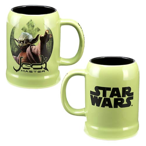 Star Wars Yoda 20 oz. Ceramic Stein