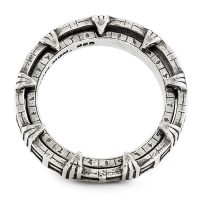 Stargate Sterling Spinner Ring