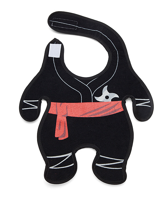 Stealth Baby Ninja Bib