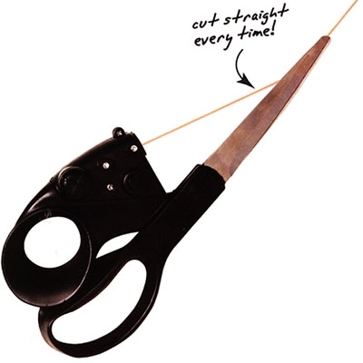 Straight Edge - Laser-Guided Scissors