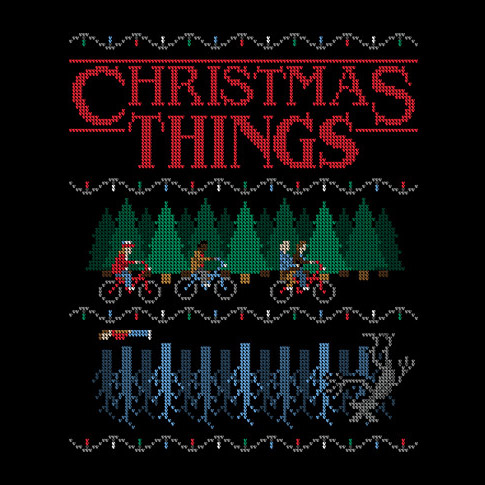 stranger-things-christmas-things-shirt