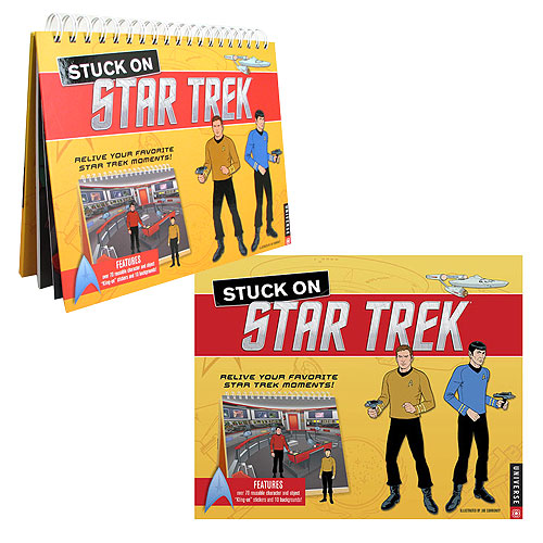 Stuck on Star Trek Hardcover Sticker Book