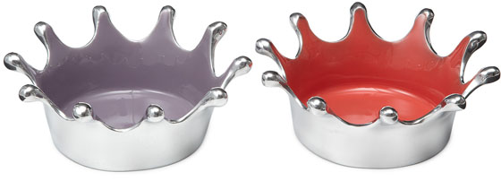 Stylish Crown Bowls