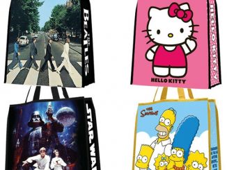 Pop Culture Themed Shopping Bags