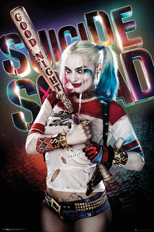 Suicide Squad Harley Quinn Good Night Maxi Poster