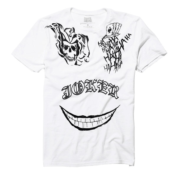 Suicide Squad Joker Tattoos T-Shirt