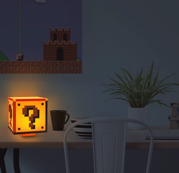 Super Mario Bros Question Block Lamp