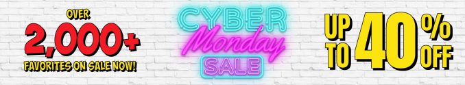 SuperHeroStuff Cyber Monday Sale 2018