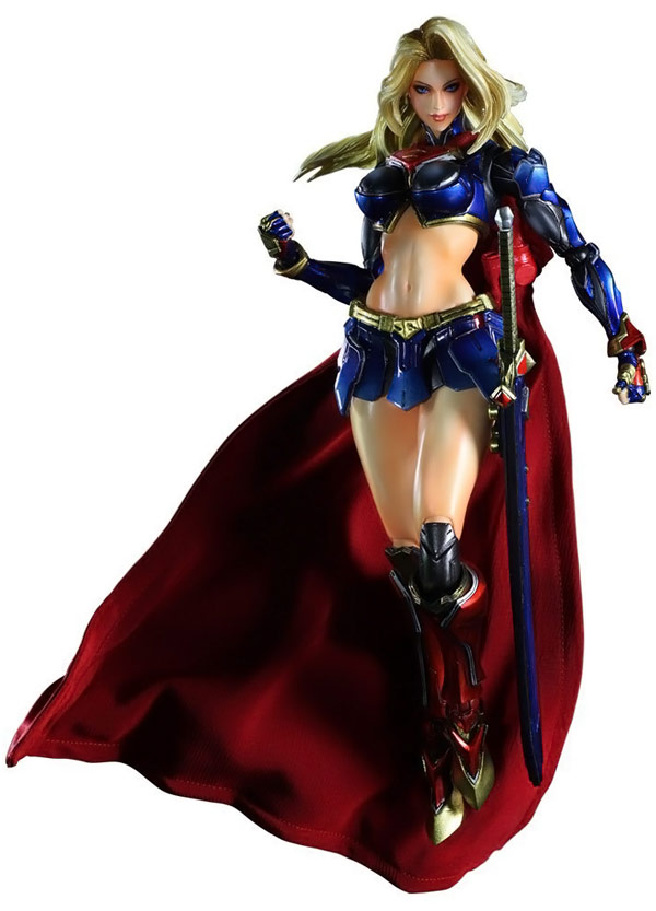 Supergirl DC Comics Play Arts Kai Variant Action Figure