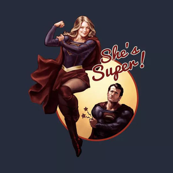 Supergirl Shes Super Shirt