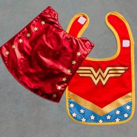 Superhero Infant Bib and Booties Sets