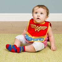 Superhero Infant Bib and Booties Sets