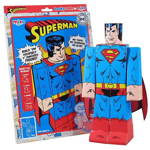 Superman Kookycraft Papercraft 