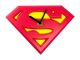 Superman Logo Wobble Wall Clock