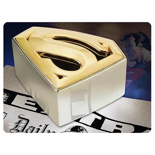 Superman Returns Gold and Silver Plated Paperweight 