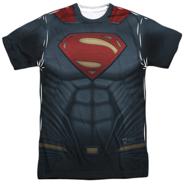 Superman Suit Sublimated Batman v Superman T-Shirt