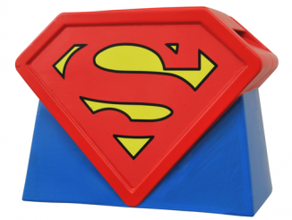 Superman The Animated Series Logo Cookie Jar