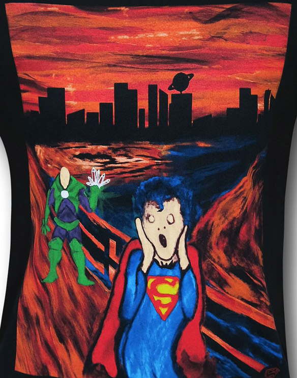 Superman The Scream Shirt