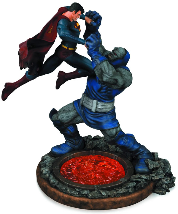 Superman Vs Darkseid Statue