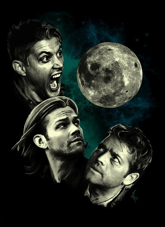 Supernatural Three Super Moon Shirt