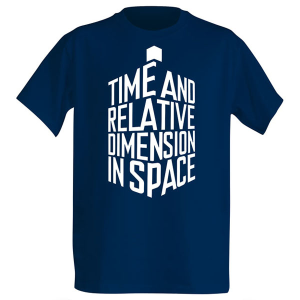 TARDIS-Shaped Expansion Shirt