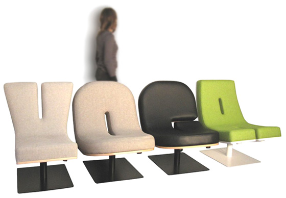 Tabisso Typographic Lounge Furniture
