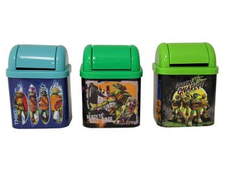 Teenage Mutant Ninja Turtles Flip Lid Desktop Tin Set