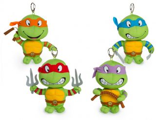 Teenage Mutant Ninja Turtles Plush Keychains