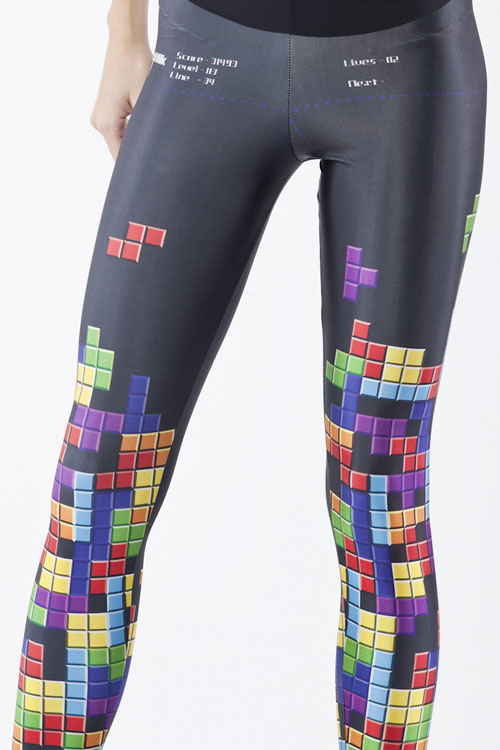 Tetris Retro Gamer Leggings