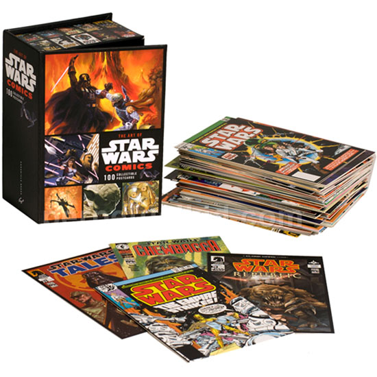 The Art of Star Wars Comics 100 Collectible Postcards