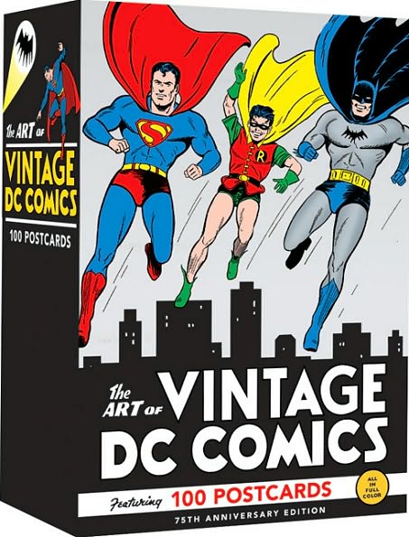 The Art of Vintage DC Comics Postcards