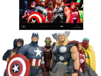 The Avengers - Assemble by Alex Ross Fine Art Sculpture