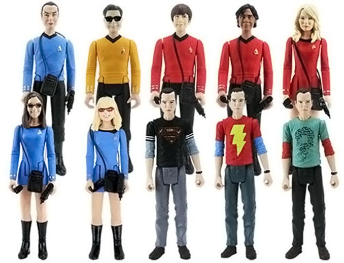 The Big Bang Theory Star Trek Original Series Action Figures