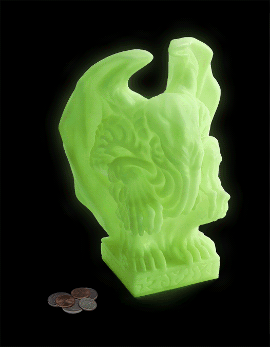 The Great Old One Cthulhu Glow in the Dark Bank