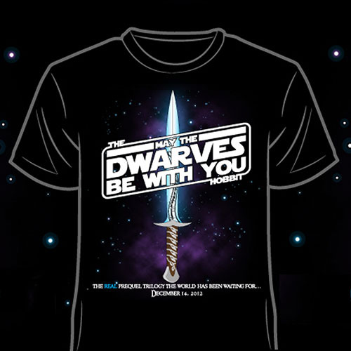 The Hobbit: May the Dwarves be with You T-Shirt