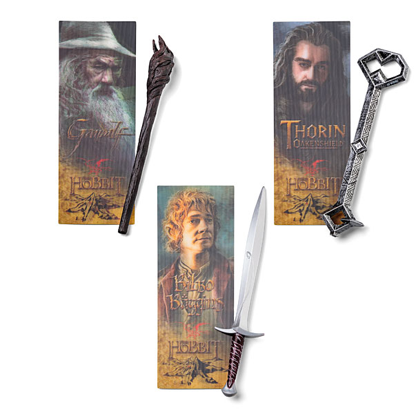 The Hobbit Pen and Lenticular Bookmark Sets