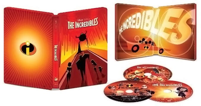 The Incredibles 4K Steelbook