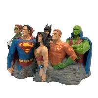 The Justice League Original 7 Alex Ross Fine Art Sculpture
