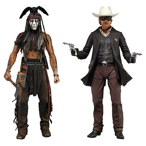 The Lone Ranger 7 Inch Action Figure Series 1 Set 