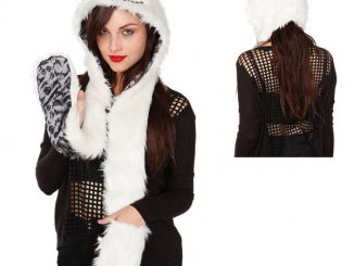 The Nightmare Before Christmas Jack Faux Fur Snood