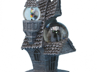 The Nightmare Before Christmas Jack and Sally House Snow Globe
