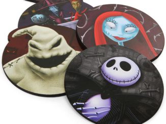 The Nightmare Before Christmas Wooden Coaster Set