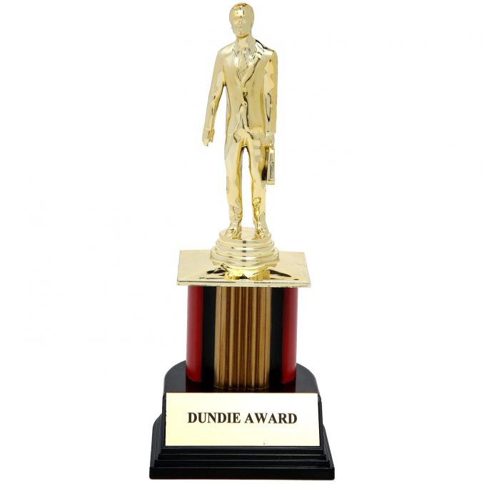 The Office Dundie Award Replica