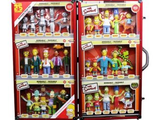 The Simpsons 25th Anniversary Bendable Figures Mega Set
