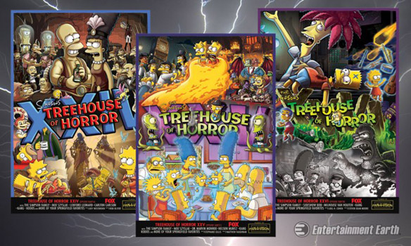 The Simpsons Treehouse of Horror Giclee Prints