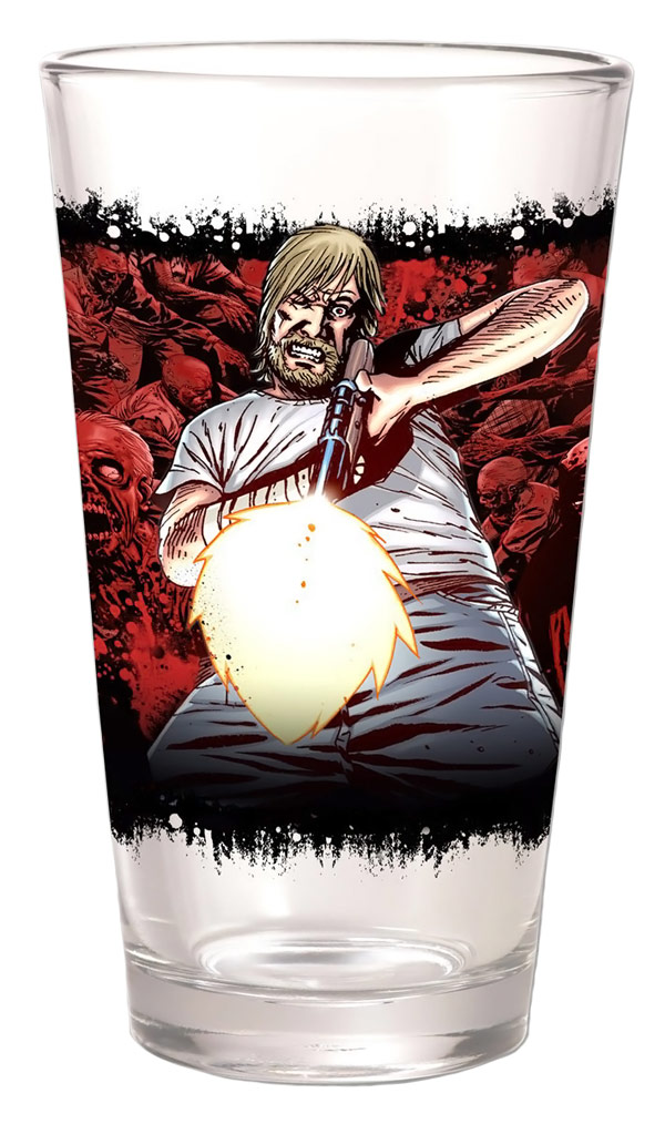 Walking Dead Comic Rick Grimes Pint Glass